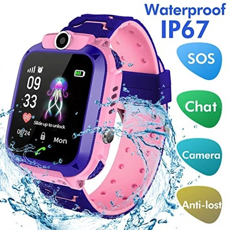 Smartwatch Digital Watches For Kid Girl - 2 グラムキッズスマートウォッチ SOS コール LBS 位置子供電話時計