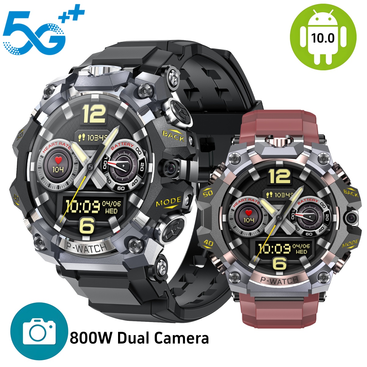 Smartwatch Watches Price - Q668スマートウォッチ Android 10.0 1.95インチ AMOLED 720*720