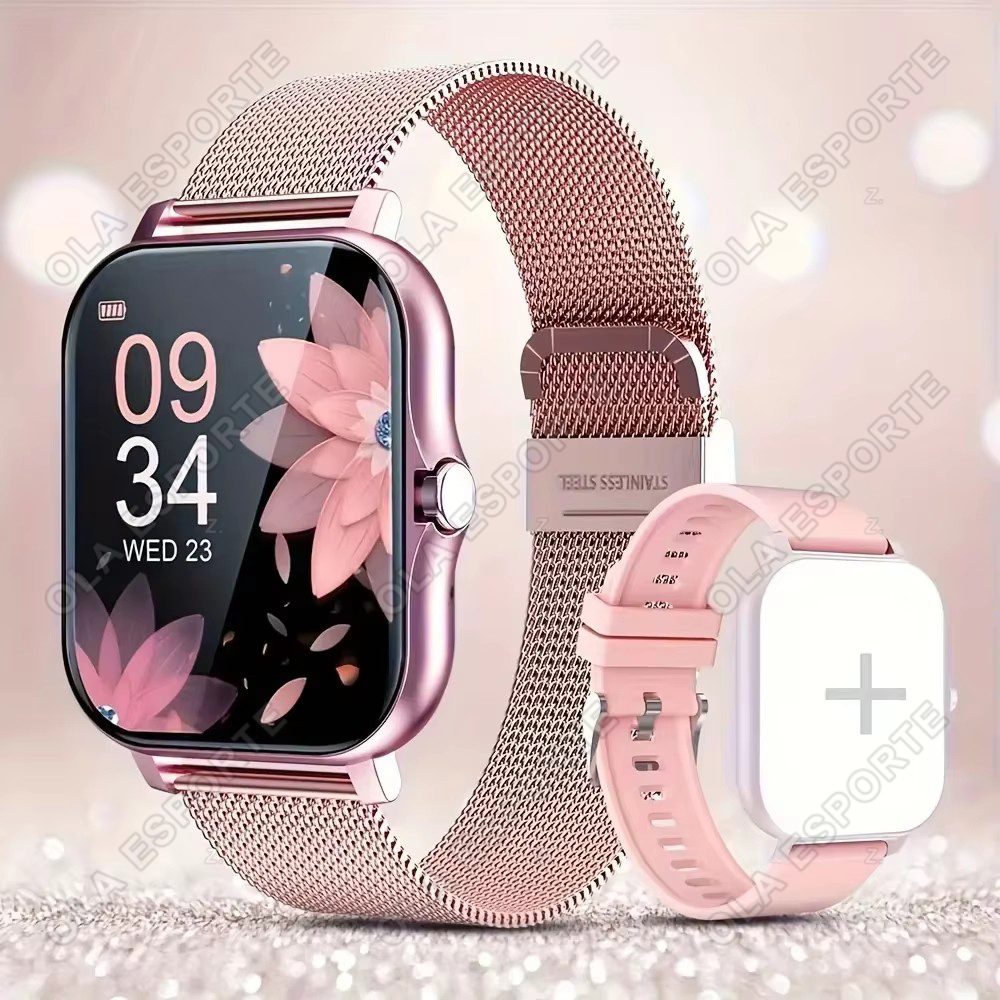 Smartwatch Watches Price - 2026年新型Bluetooth通話スマートウォッチ、情報通知、男女兼用健康モニタリングウォッチ、歩数計、Android/iOS対応スマートウォッチ HT30