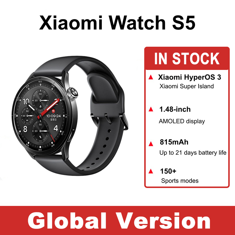 Timex Watches Smartwatch - グローバル版 Xiaomi Watch S5 スマートウォッチ 1.48インチ