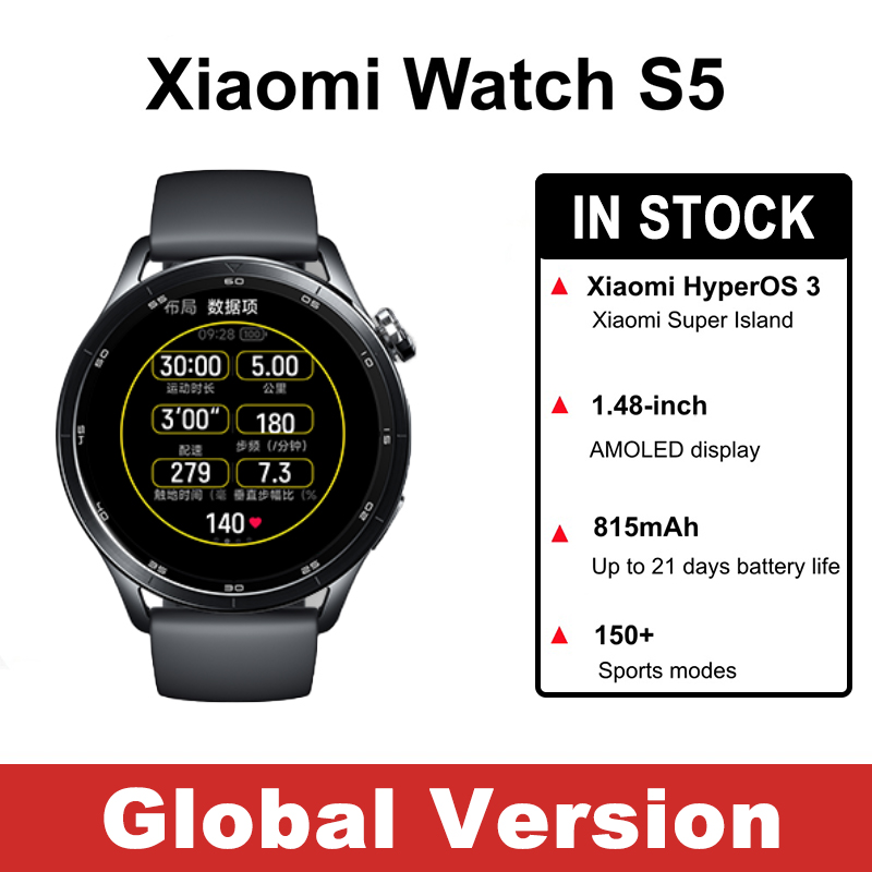Timex Watches Smartwatch - グローバル版 Xiaomi Watch S5 Xiaomi HyperOS