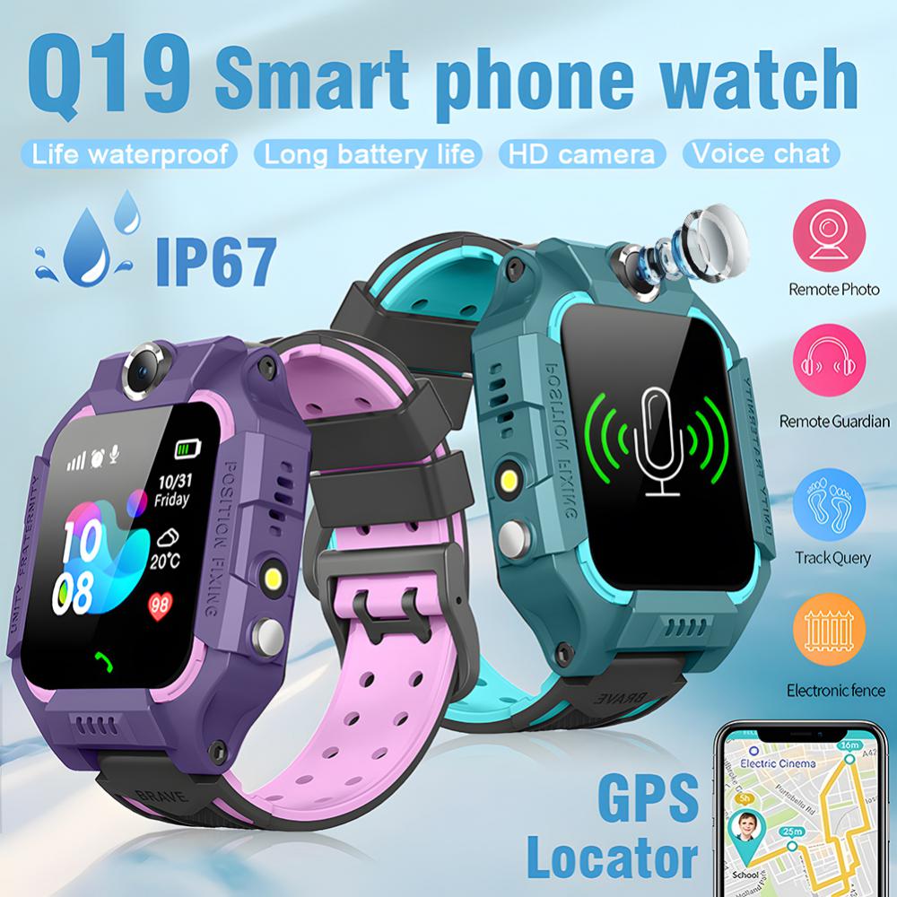 Smartwatch Watches For Kids - 子供用防水スマートウォッチ,防水スポーツスマートウォッチ,位置情報,カメラ,ip67,学習玩具,双方向通信,新モデル,2g