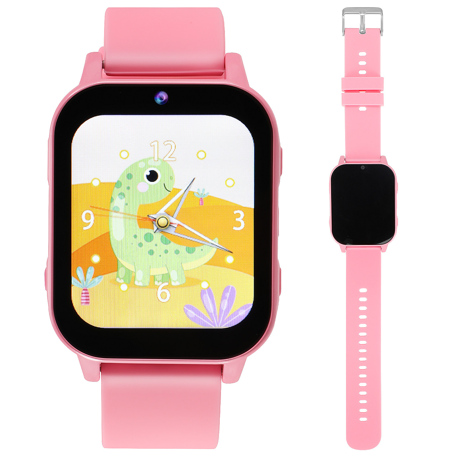 Smartwatch Digital Watches For Kid Girl - 男の子にも女の子にもおすすめの、ゲームやストップウォッチ機能付きの、長時間のバッテリー駆動が可能な、軽量で快適なスマート教育用デジタル腕時計。