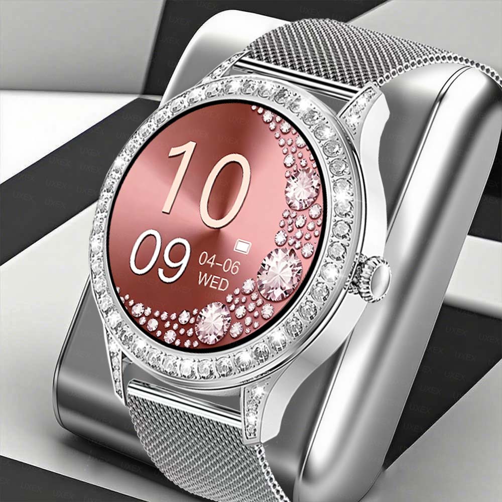 レディース向け高級スマートウォッチ。1.27インチのディスプ - Watches Ladies Smartwatch のレビューと価格