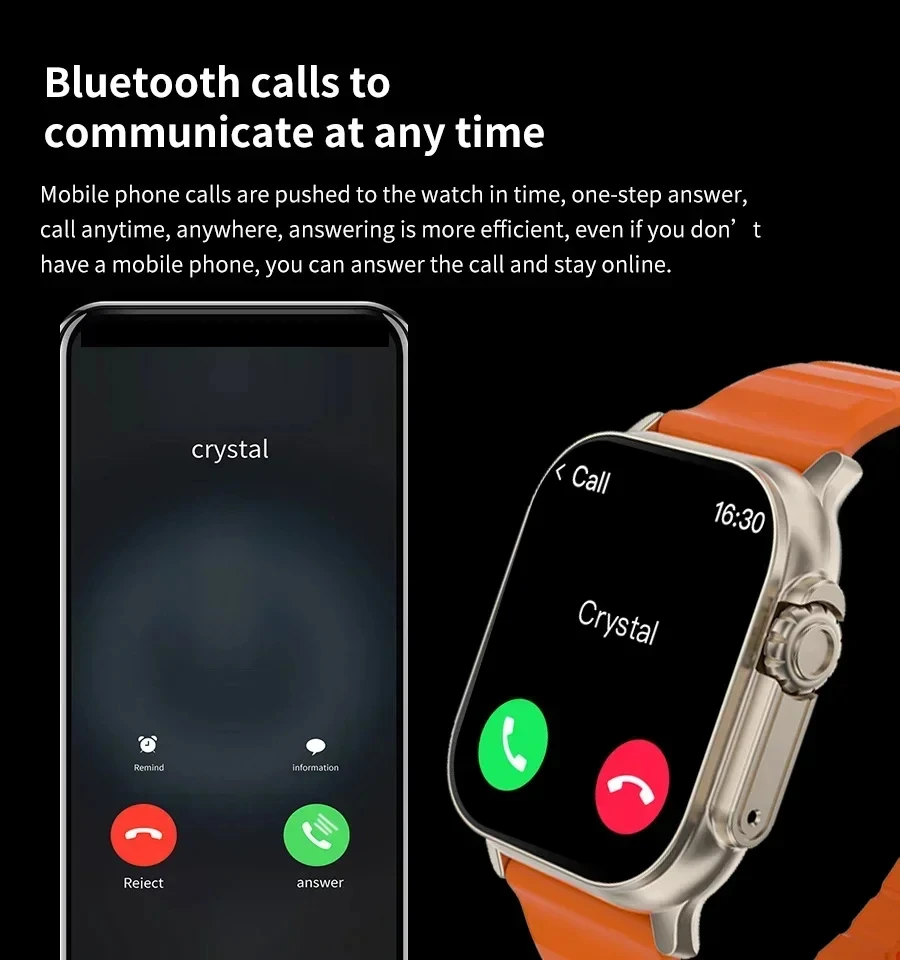 新型腕時計 T10 ウルトラ スマートウォッチ 49mm 2 - Smartwatch Watches Price のレビューと価格