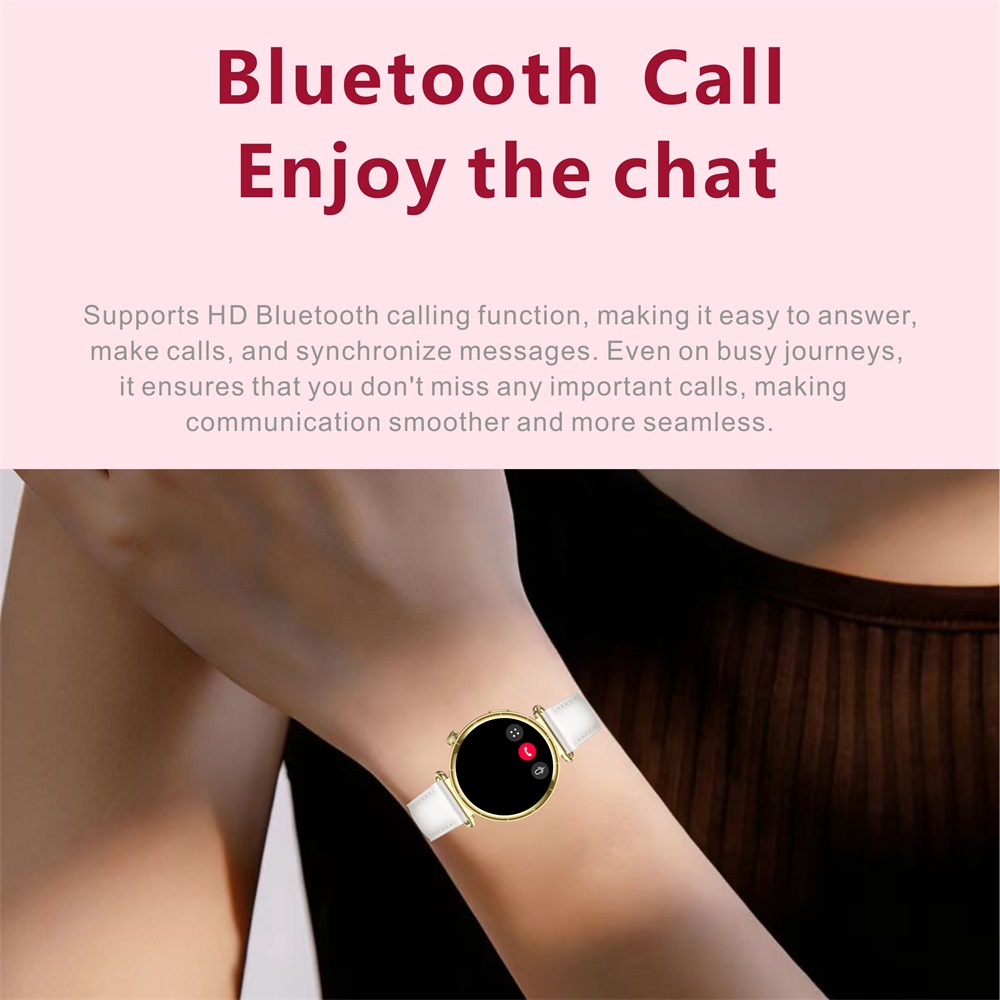 スタイリッシュなレディーススマートウォッチ。AMOLEDディ - Watches Ladies Smartwatch のレビューと価格