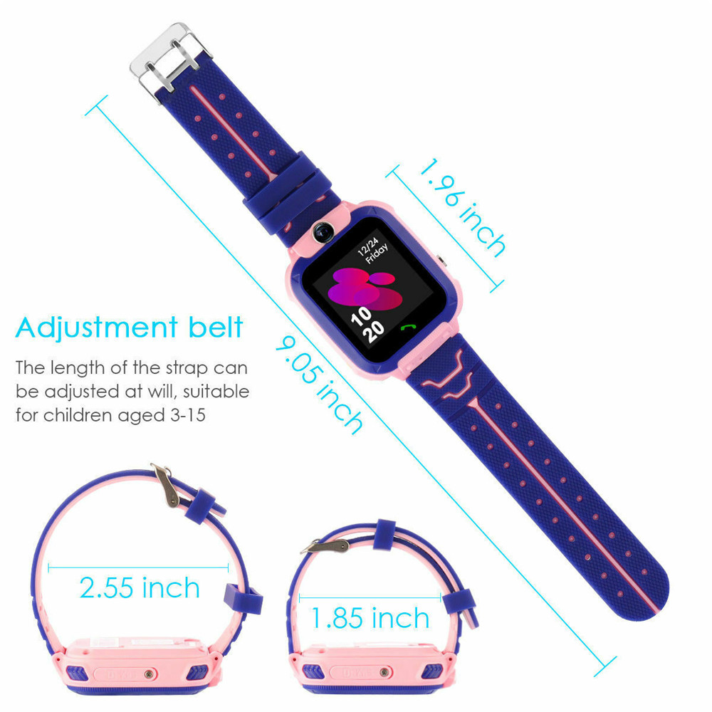 2 グラムキッズスマートウォッチ SOS コール LBS 位 - Smartwatch Digital Watches For Kid Girl のレビューと価格