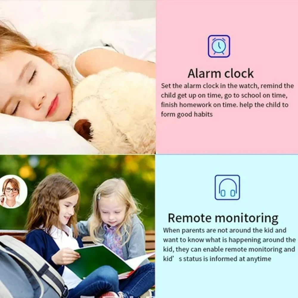VIVOキッズGPS防水スマートウォッチSOS位置追跡SIM - Smartwatch Watches For Kids With Gps のレビューと価格