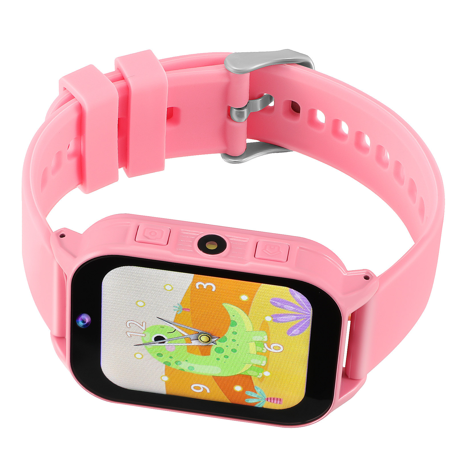 男の子・女の子向けのキッズ用デジタル腕時計。ピンク色のスマー - Smartwatch Digital Watches For Kid Girl のレビューと価格