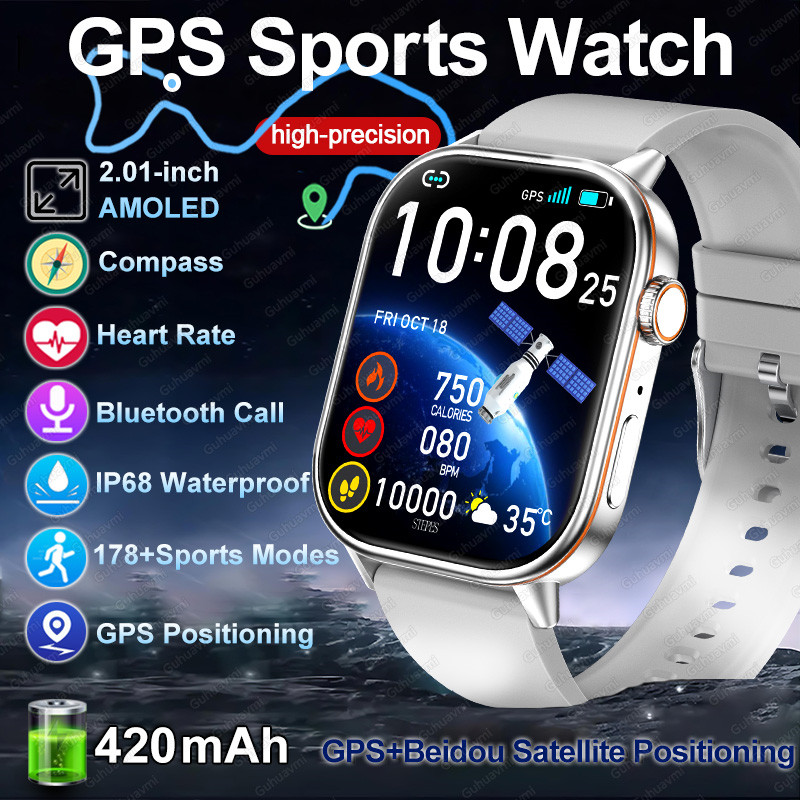 アウトドアスポーツ GPS レディーススマートウォッチ 女性 - Watches Ladies Smartwatch のレビューと価格