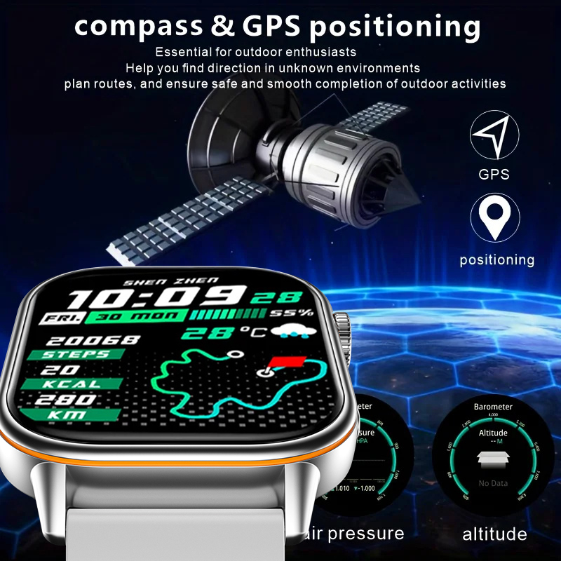 アウトドアスポーツ GPS レディーススマートウォッチ 女性 - Watches Ladies Smartwatch のレビューと価格