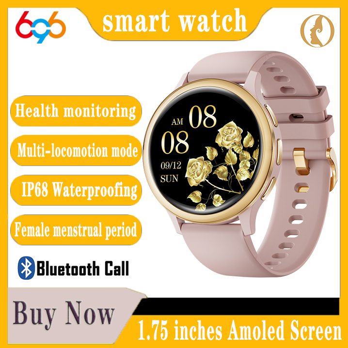 1.75インチ AMOLED スマートウォッチ 女性用 マル - Smartwatch Watches For Women With Gps のレビューと価格
