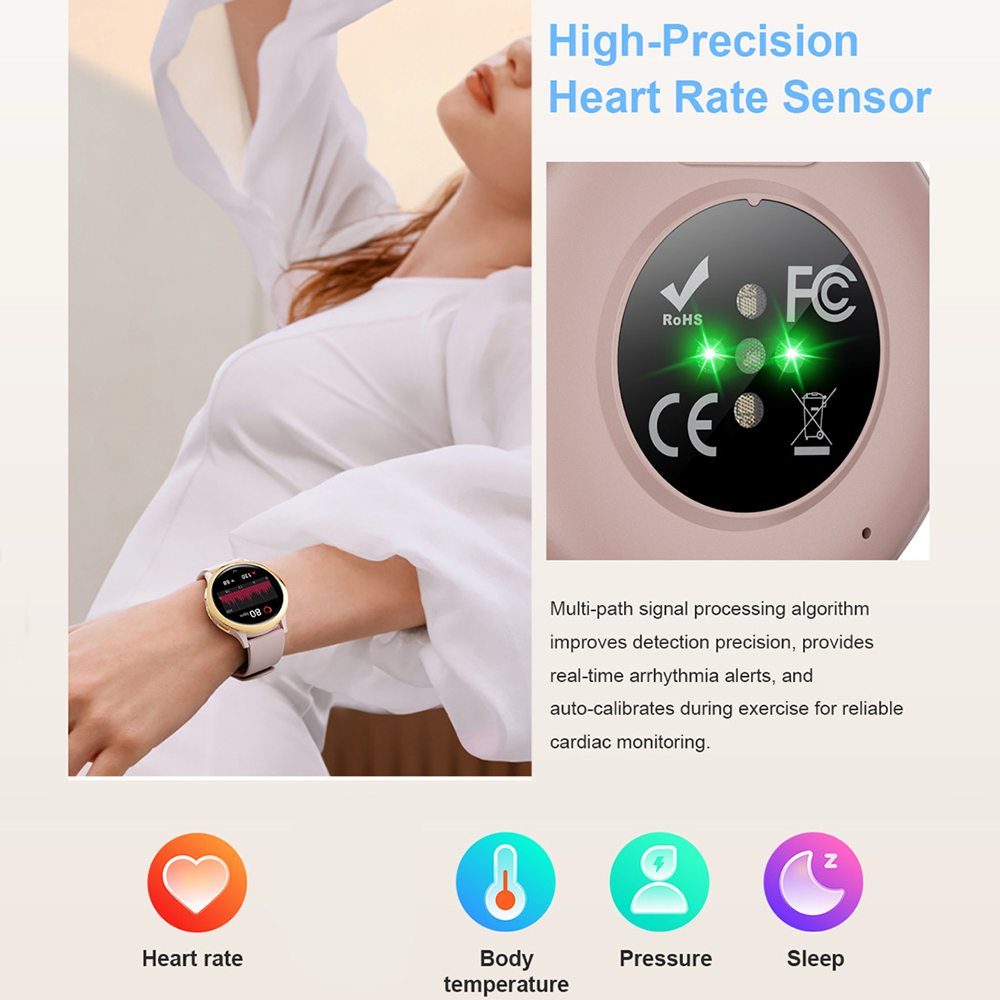 1.75インチ AMOLED スマートウォッチ 女性用 マル - Smartwatch Watches For Women With Gps のレビューと価格