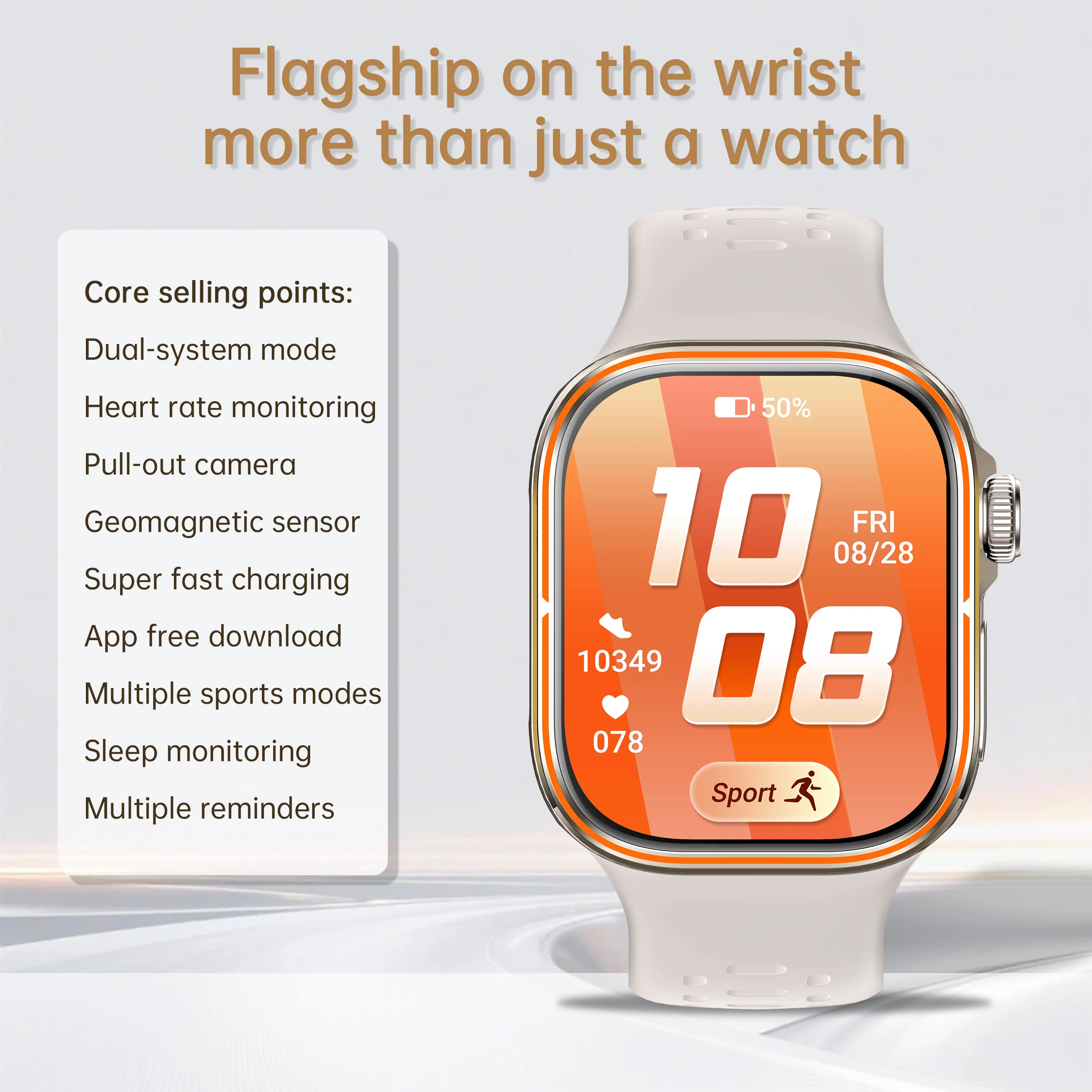 H800 Androidスマートウォッチ。4G SIMカード - Smartwatch Watches For Women With Gps のレビューと価格