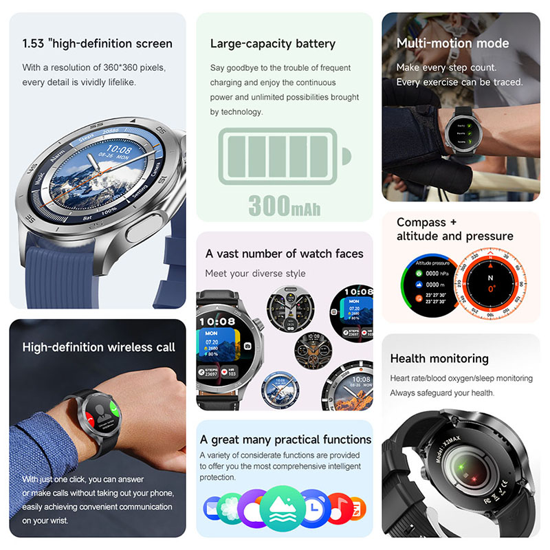 OPPO 時計 X スマートウォッチ男性ハイエンドビジネス男 - Timex Watches Smartwatch のレビューと価格