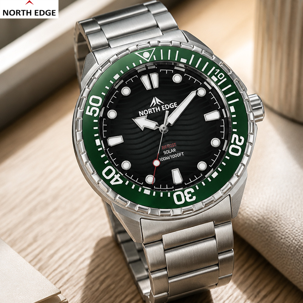 NORTH EDGE TRITON アウトドアミリタリーデジ - Altimeter Compass Watch のレビューと価格