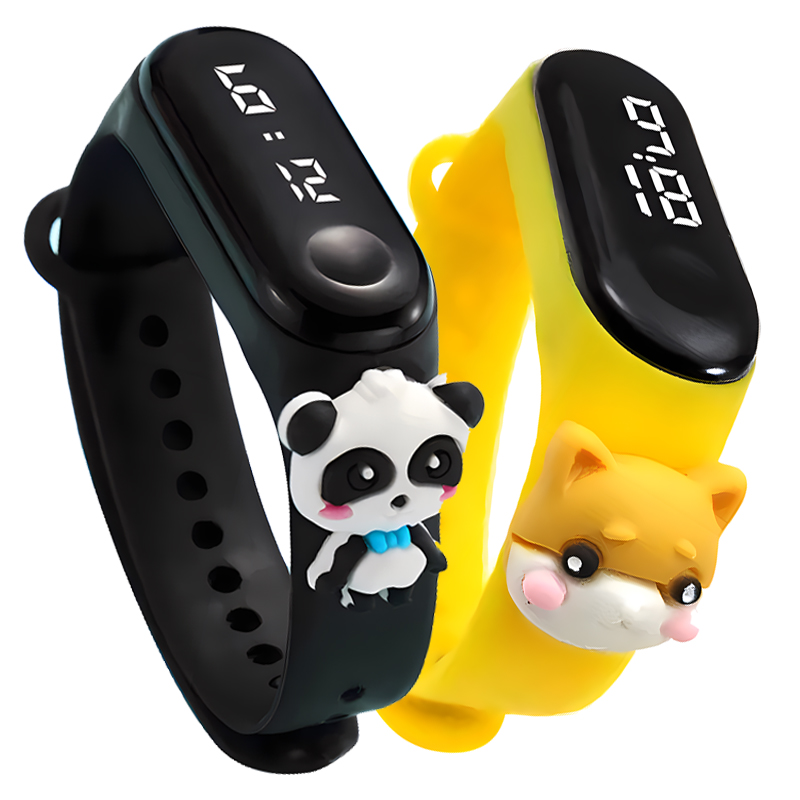 多色スマートウォッチ 子供用 男の子 女の子 ファッション  - Smartwatch Digital Watches For Kid Girl のレビューと価格