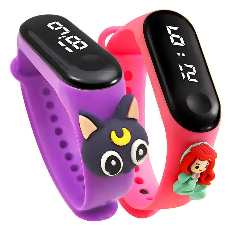 多色スマートウォッチ 子供用 男の子 女の子 ファッション  - Smartwatch Digital Watches For Kid Girl のレビューと価格