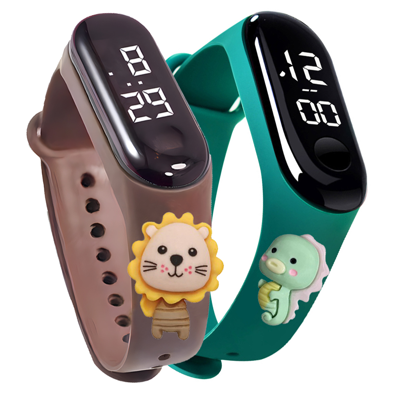 多色スマートウォッチ 子供用 男の子 女の子 ファッション  - Smartwatch Digital Watches For Kid Girl のレビューと価格