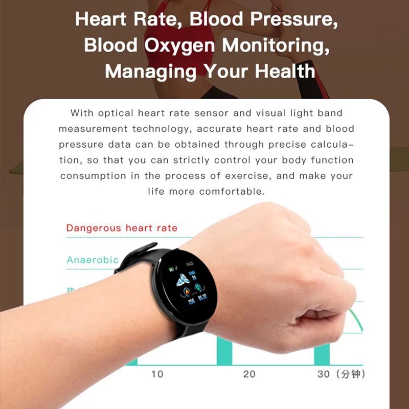 子供と女性のためのデジタル腕時計,血圧と心拍数を制御するスマ - Smartwatch Watches For Kids のレビューと価格