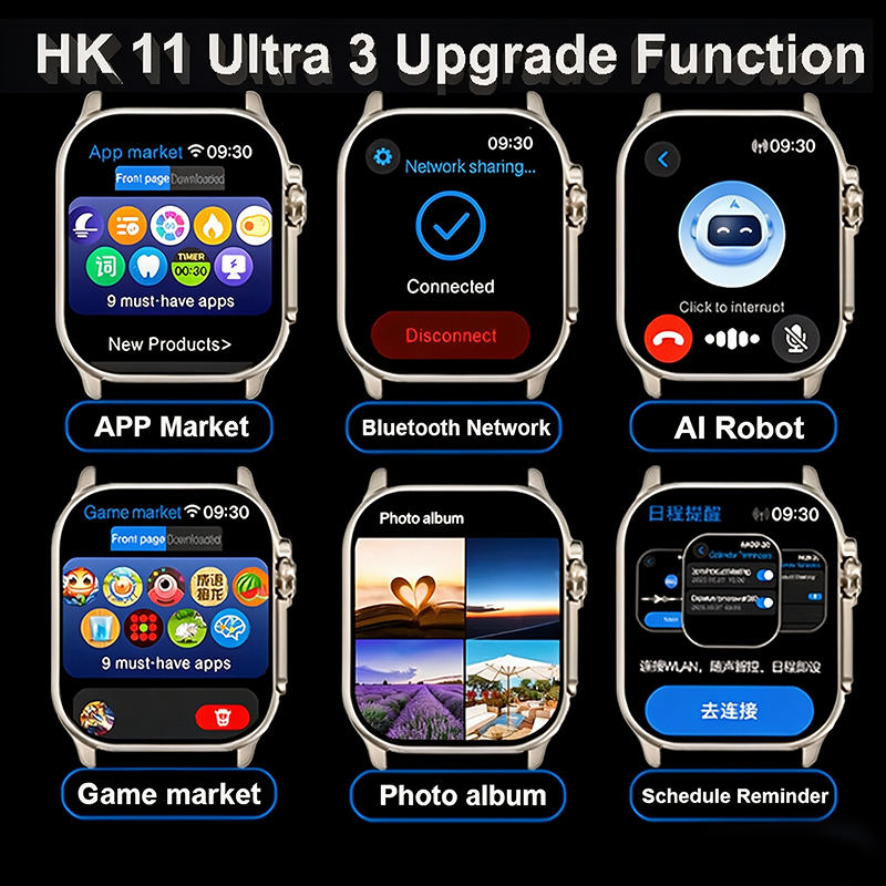 新製品 HK10 アップグレード版 HK11 ULTRA3  - Smartwatch Watches Price のレビューと価格