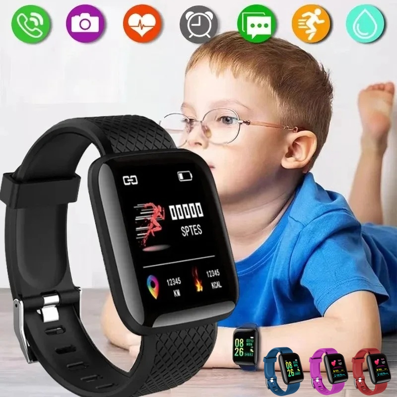 スマートウォッチスポーツフィットネスキッズ時計 2024 子 - Smartwatch Digital Watches For Kid Girl のレビューと価格