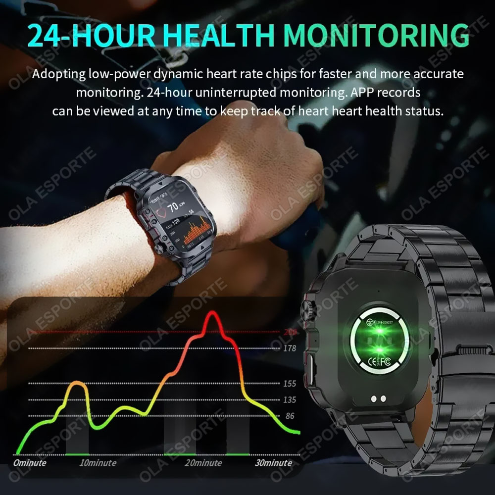 2026 新しいスマートウォッチ男性女性のための軍事屋外 G - Smartwatch Watches For Women With Gps のレビューと価格