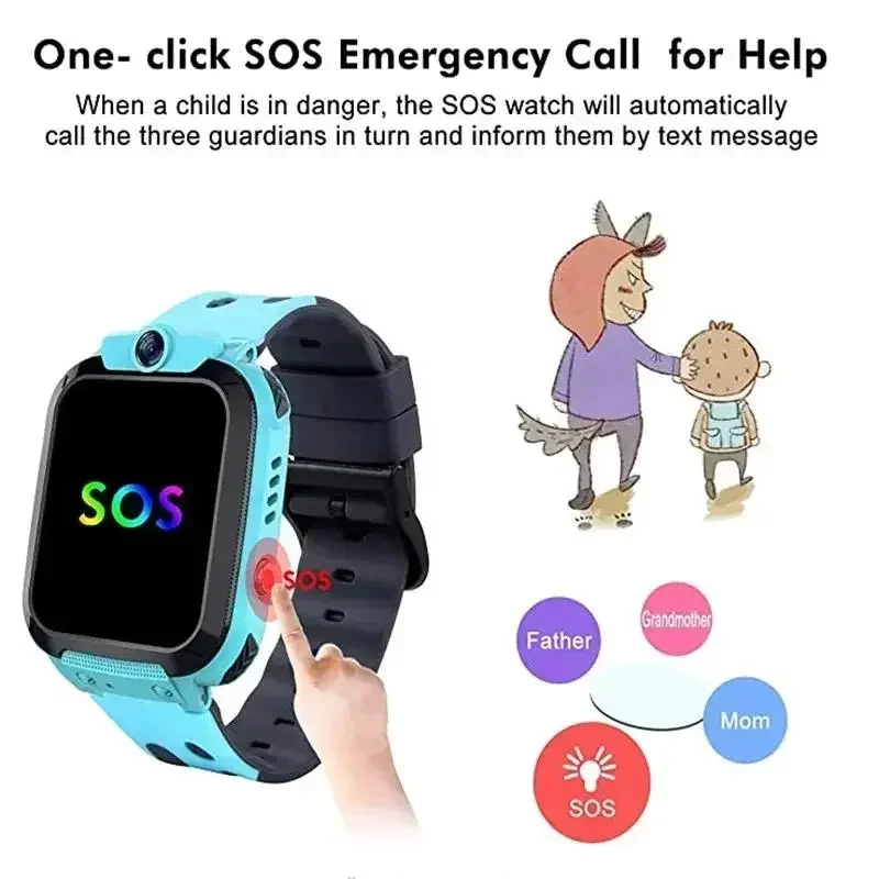 Lenovo製、防水機能付きスマートウォッチ。子供向け、SO - Smartwatch Watches For Kids With Gps のレビューと価格
