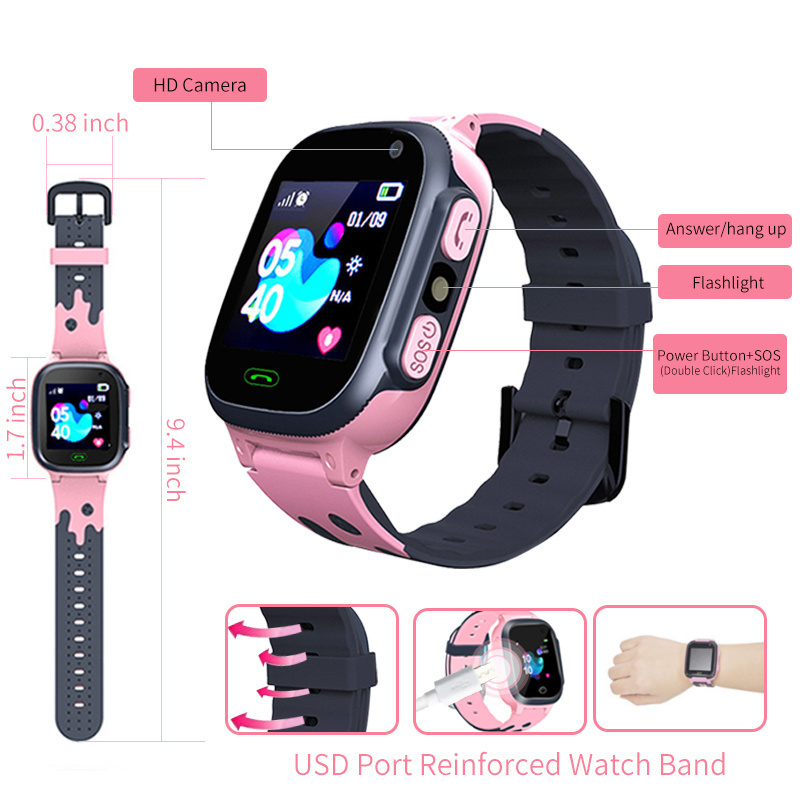 キッズスマートウォッチ 防水スマートウォッチ 子供用 男の子 - Smartwatch Digital Watches For Kid Girl のレビューと価格