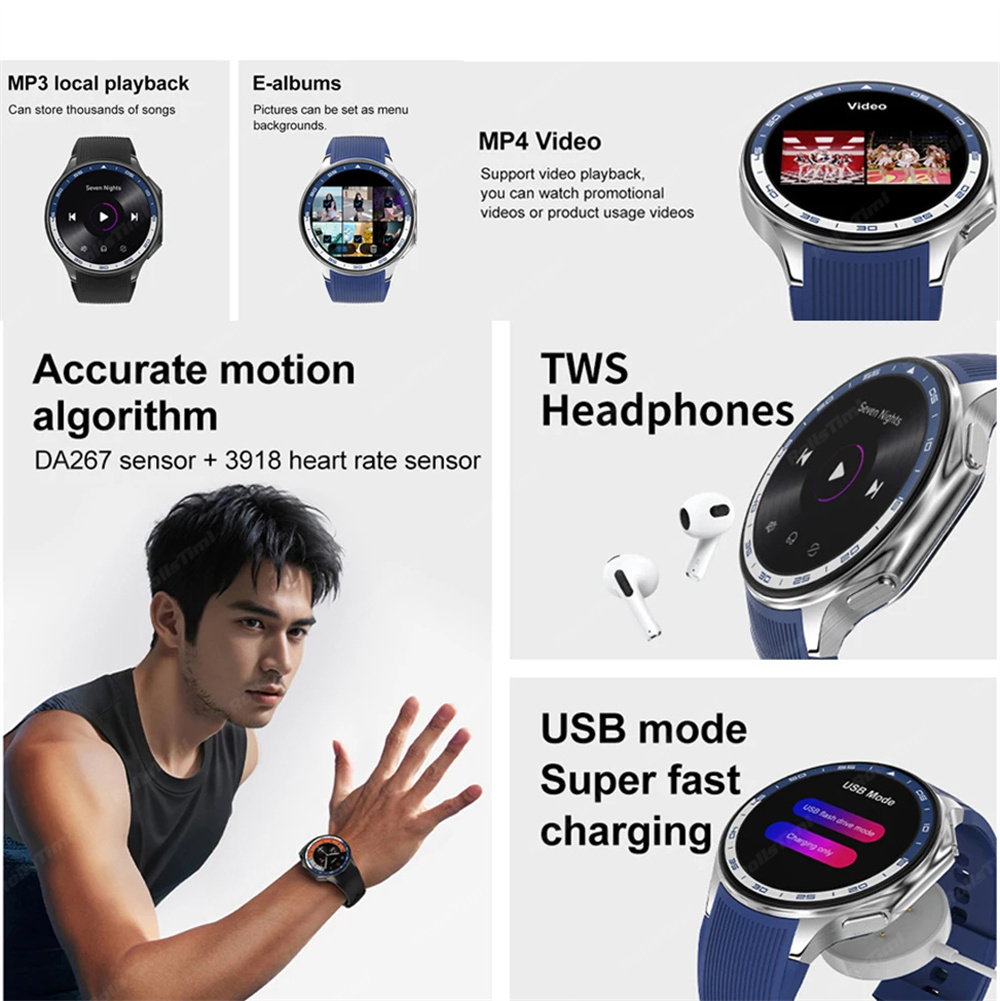 1.43 AMOLED スマートウォッチ 3D サラウンドビ - Timex Watches Smartwatch のレビューと価格