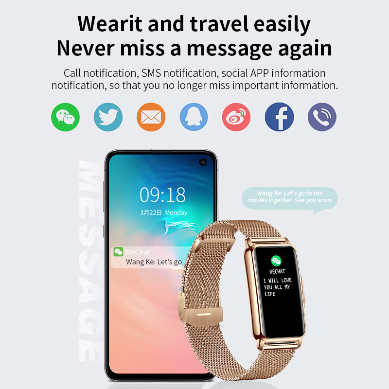 Lige-女性のための防水スマートウォッチ,健康モニタリング - Smartwatch Watches Brands For Women のレビューと価格