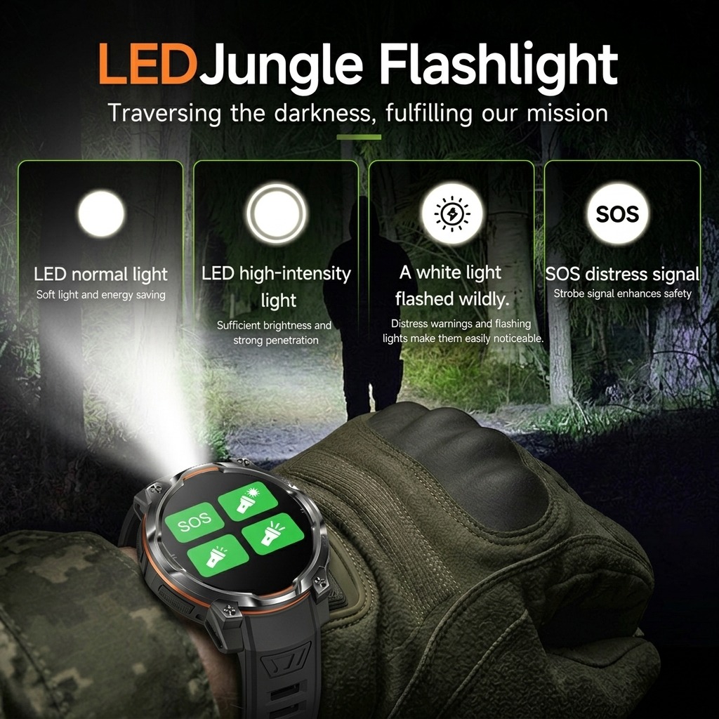 2026年軍用衛星オフラインマップGPSスマートウォッチ メ - Watch Vs Smartwatch のレビューと価格