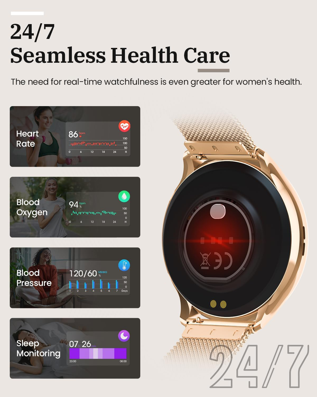 2026年オリジナル 女性向け超薄型スマートウォッチ 1.4 - Smartwatch Watches Price のレビューと価格