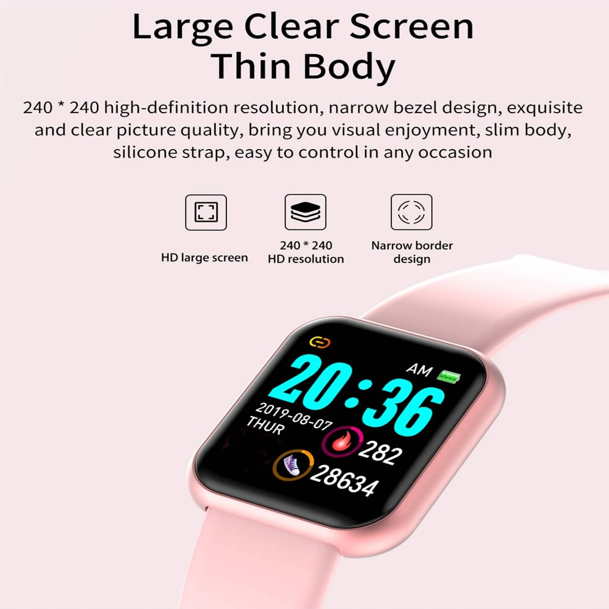 2025 新しいデジタル腕時計スマート LED ボーイズスポ - Smartwatch Digital Watches For Kid Girl のレビューと価格