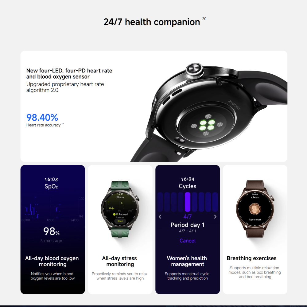 グローバル版 Xiaomi Watch S5 スマートウォッ - Timex Watches Smartwatch のレビューと価格