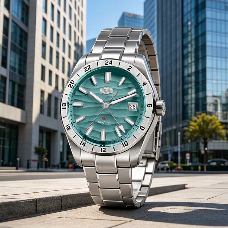 HEROFORCE 高品質オリジナル GMT メンズ腕時計  - Timex Watches Smartwatch のレビューと価格