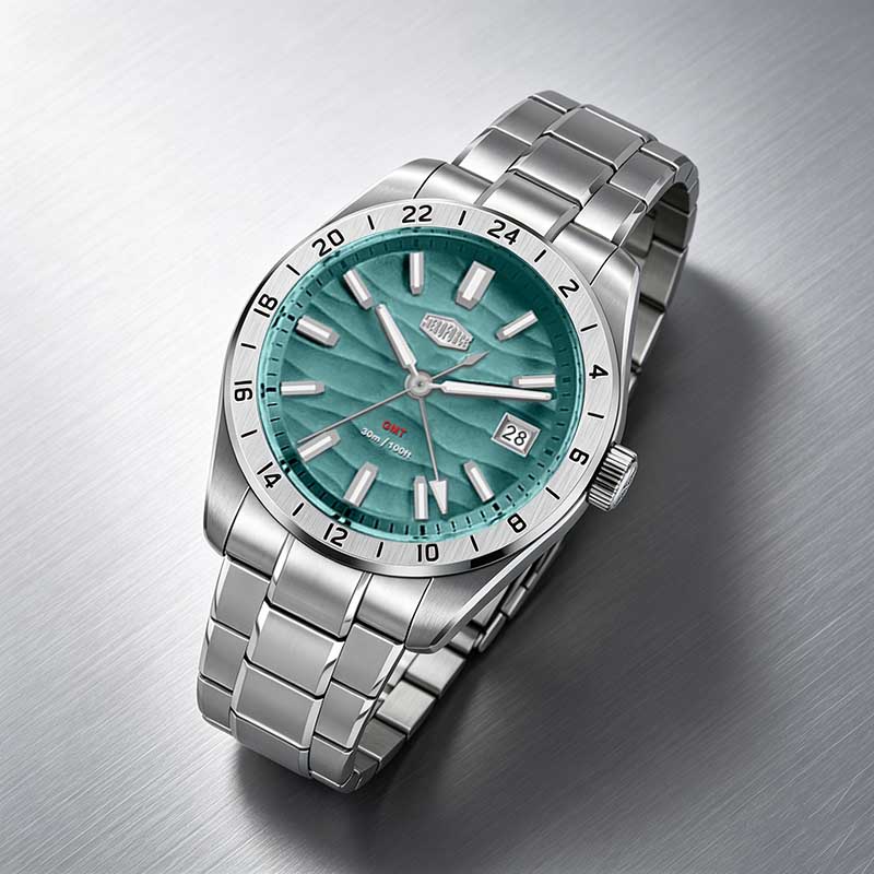 HEROFORCE 高品質オリジナル GMT メンズ腕時計  - Timex Watches Smartwatch のレビューと価格