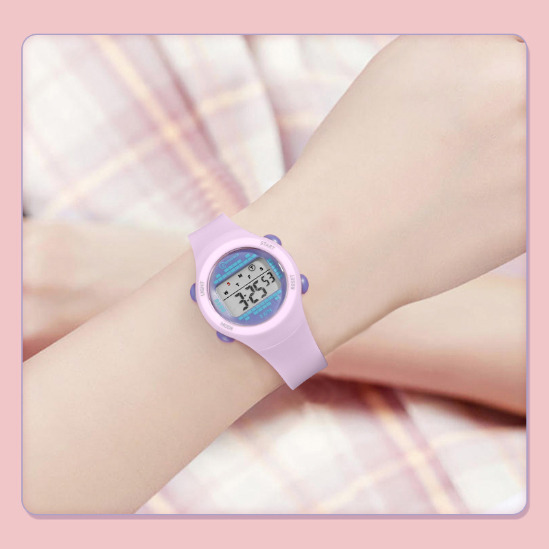 子供用電子時計,ピンク,多機能,デジタル,子供用スマート腕時 - Smartwatch Digital Watches For Kid Girl のレビューと価格