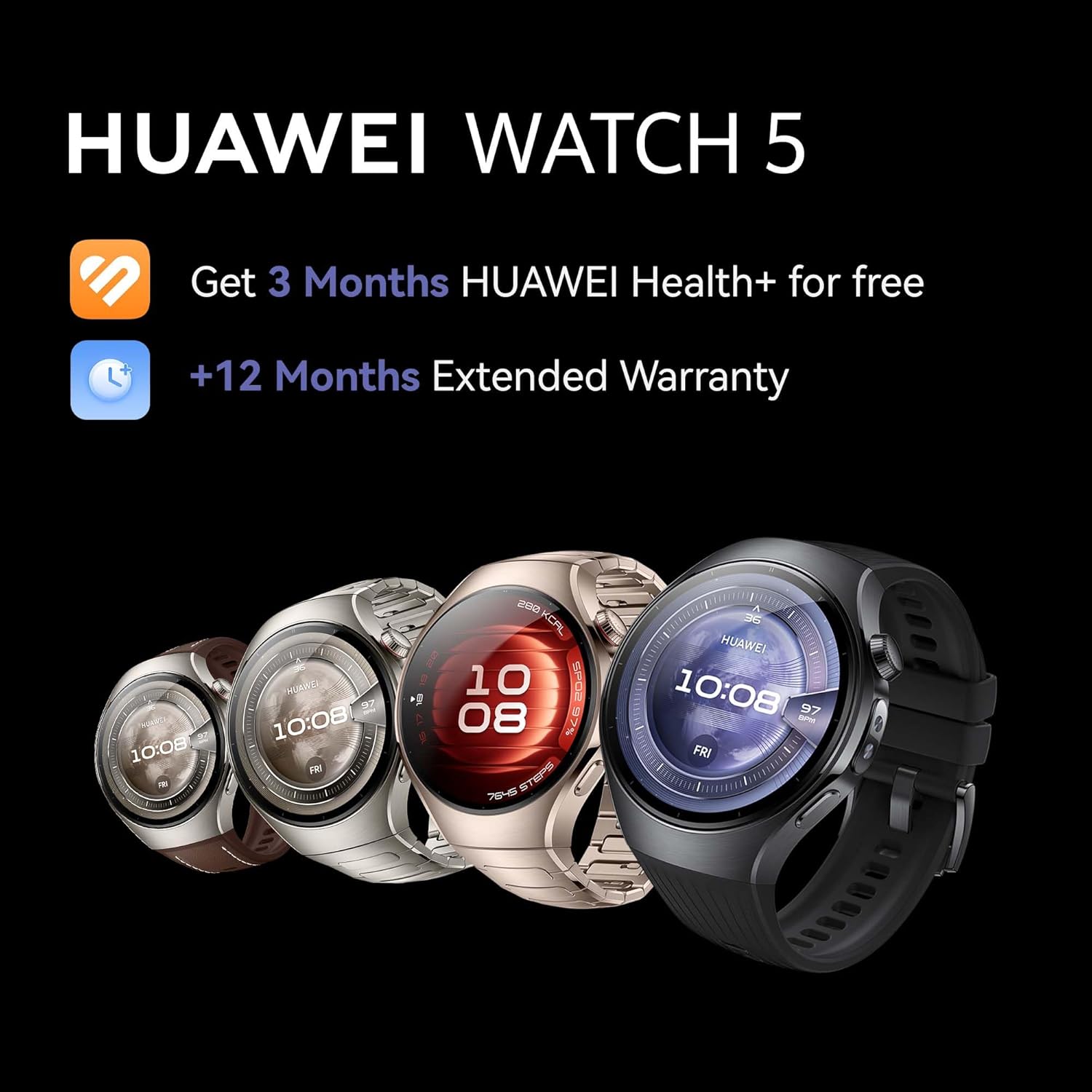 HUAWEI WATCH 5、46mmスマートウォッチ、マル - Timex Watches Smartwatch のレビューと価格