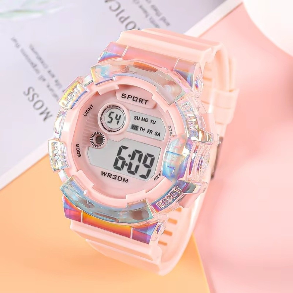 防水仕様のスポーツ用キッズ腕時計。夜光表示、アラーム機能、ス - Smartwatch Digital Watches For Kid Girl のレビューと価格