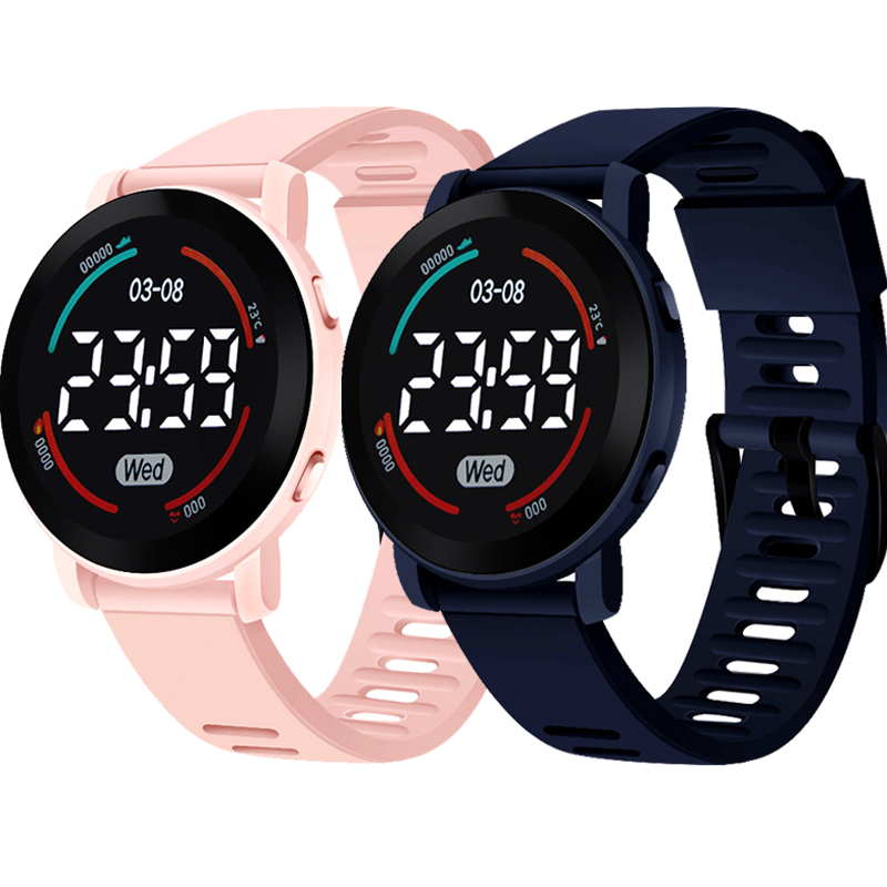 LED腕時計 ファッションスポーツデジタルキッズウォッチ ラ - Smartwatch Digital Watches For Kid Girl のレビューと価格