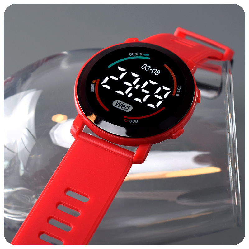 LED腕時計 ファッションスポーツデジタルキッズウォッチ ラ - Smartwatch Digital Watches For Kid Girl のレビューと価格