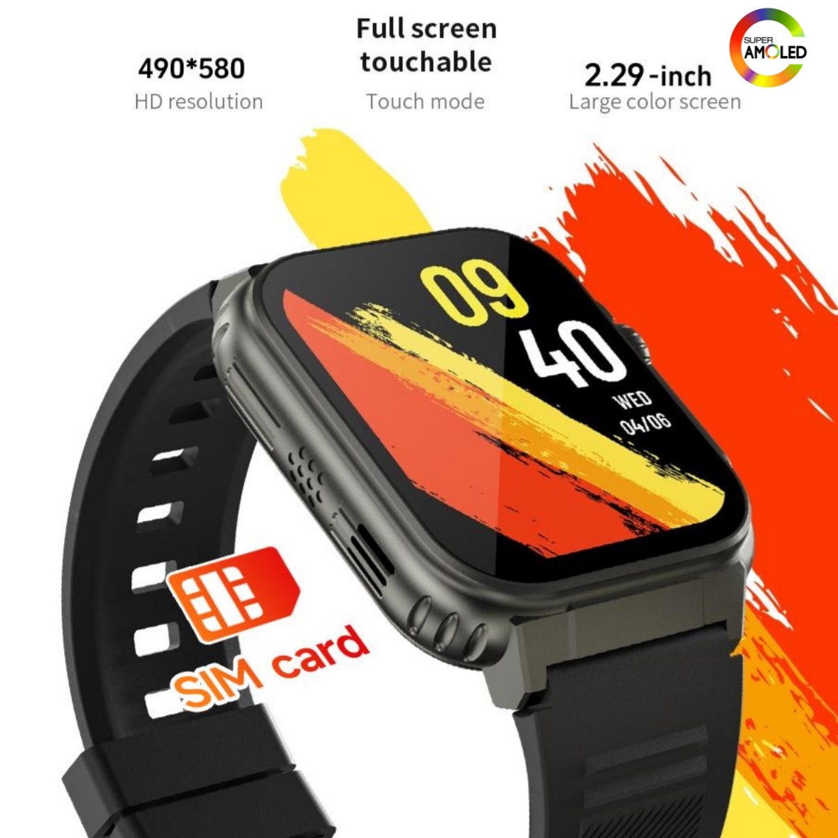 S12 Ultra MAX 5Gスマートウォッチ 2.29イ - Smartwatch Watches Price のレビューと価格