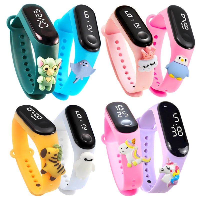 高級キッズスポーツウォッチ 防水スマートタッチスクリーンデジ - Smartwatch Digital Watches For Kid Girl のレビューと価格