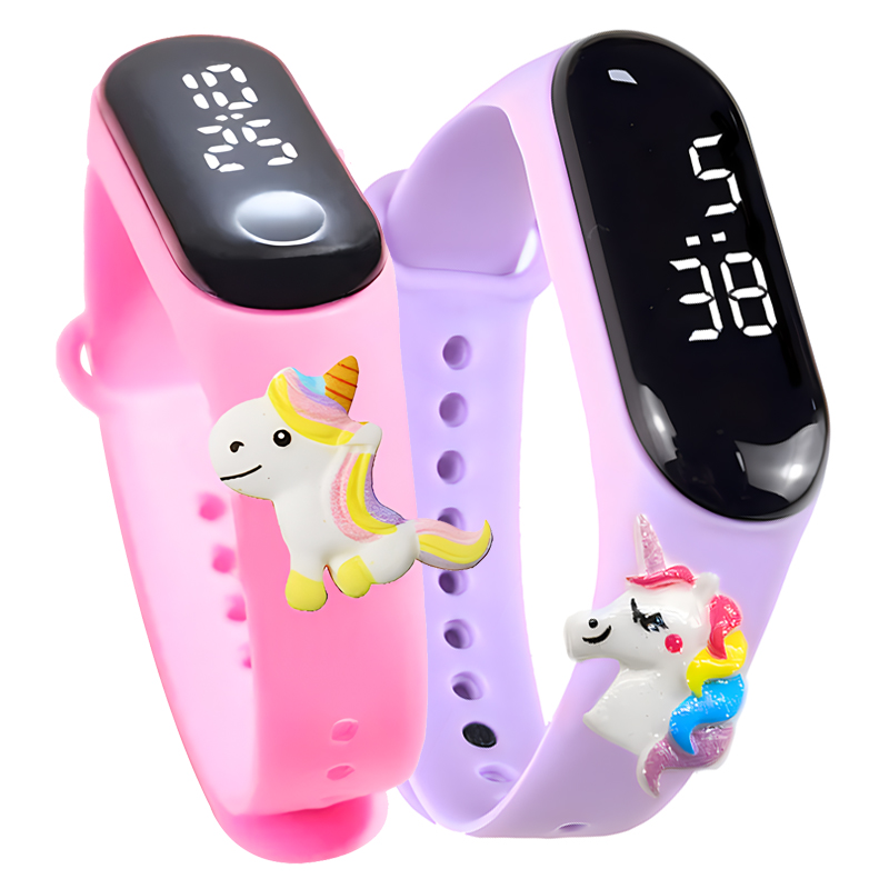 高級キッズスポーツウォッチ 防水スマートタッチスクリーンデジ - Smartwatch Digital Watches For Kid Girl のレビューと価格