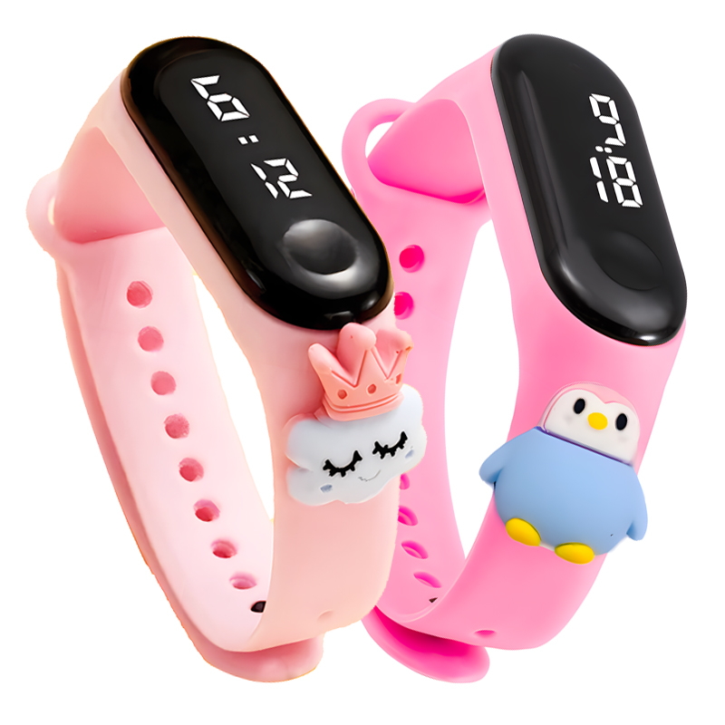 高級キッズスポーツウォッチ 防水スマートタッチスクリーンデジ - Smartwatch Digital Watches For Kid Girl のレビューと価格