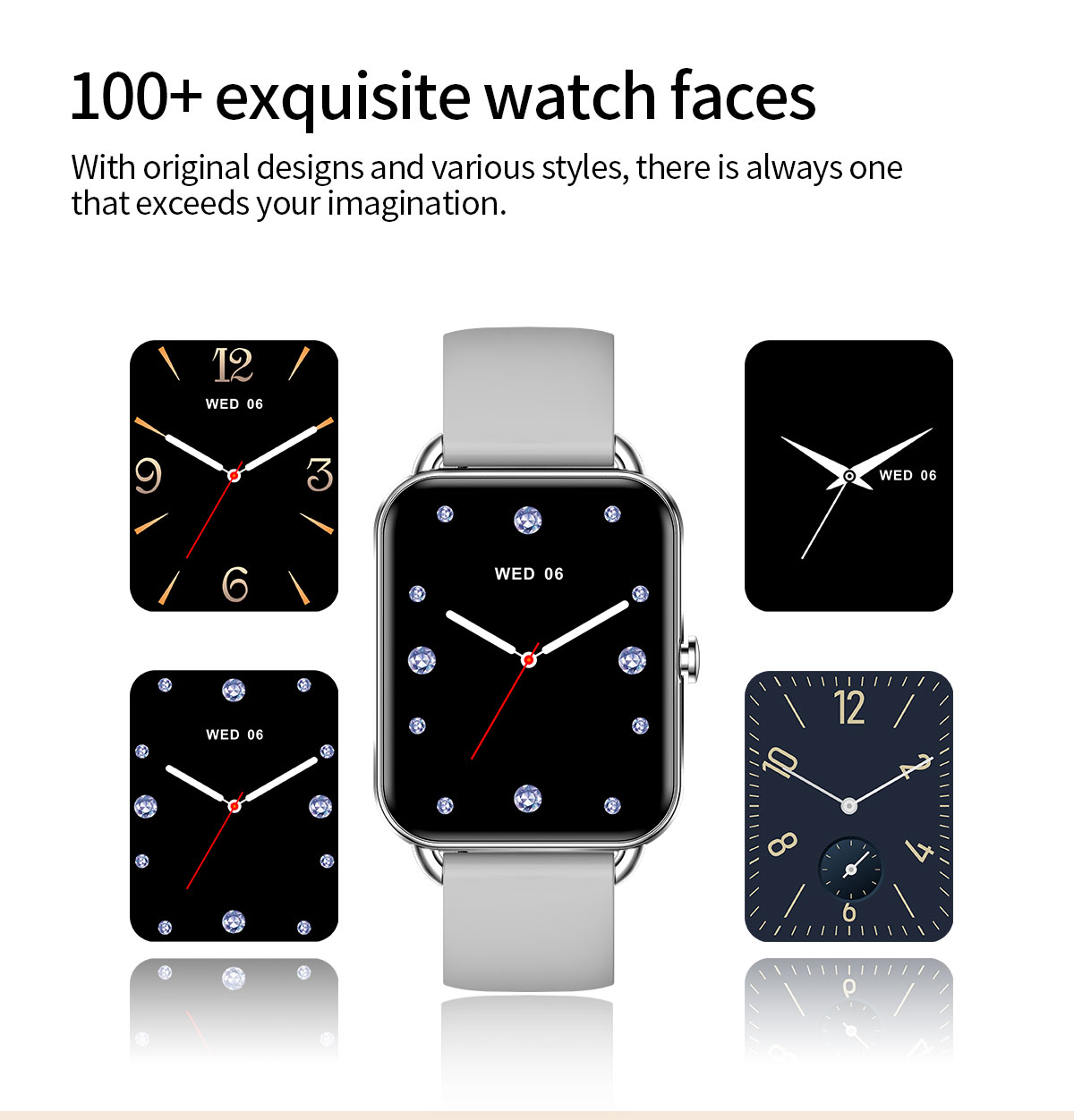 2024 スマートウォッチ Android 電話 1.65  - Smartwatch Watches Price のレビューと価格