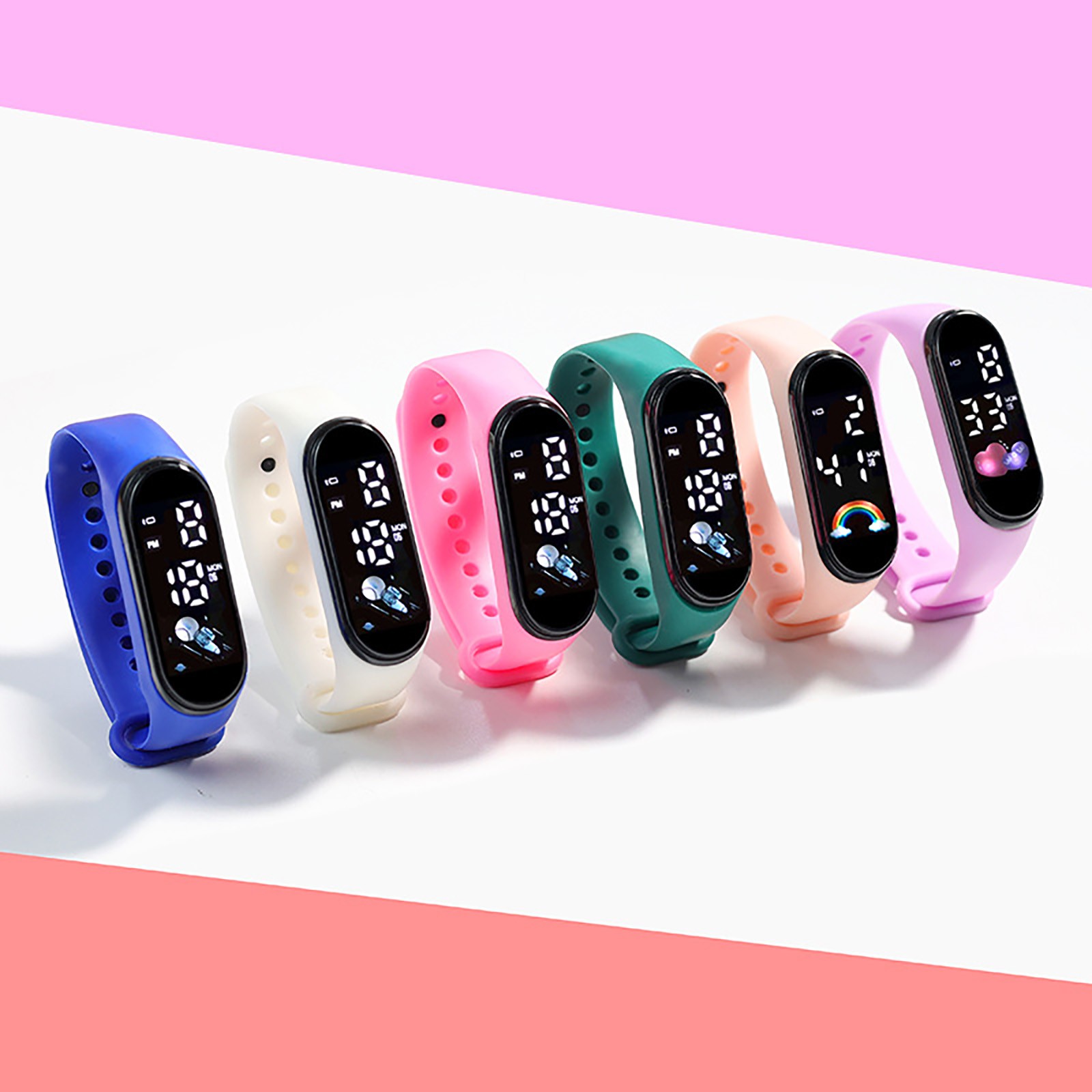 子供用腕時計 誕生日プレゼント 男の子 女の子向け 漫画 キ - Smartwatch Digital Watches For Kid Girl のレビューと価格